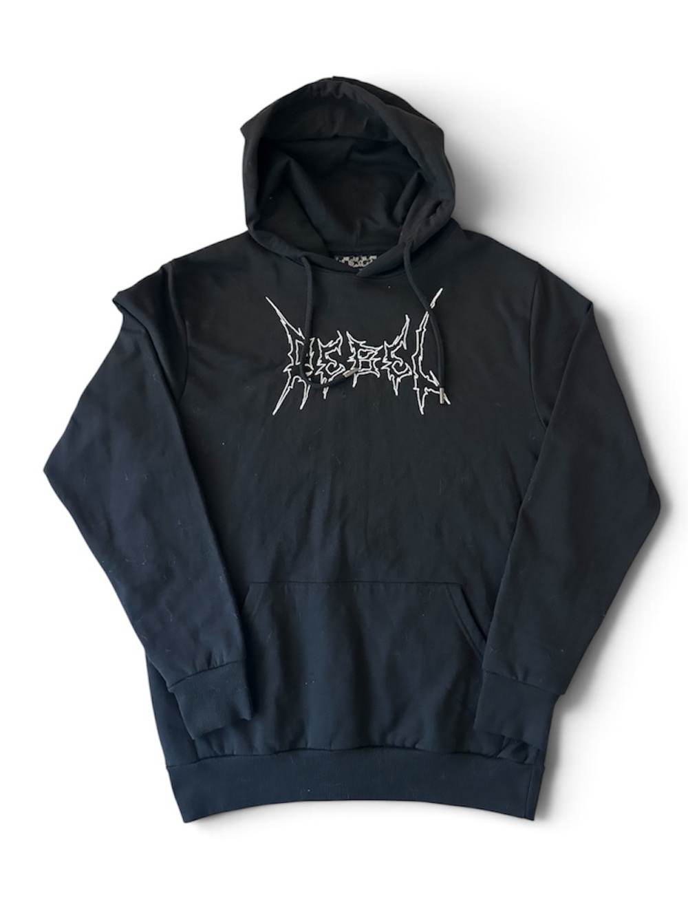 Rebel Vengeance Mens Black Sweater size M